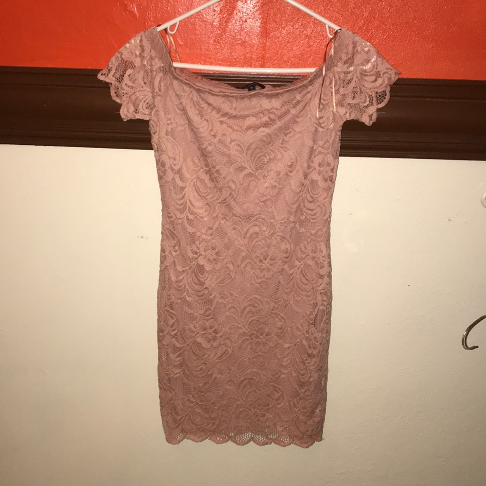 Nude dress
